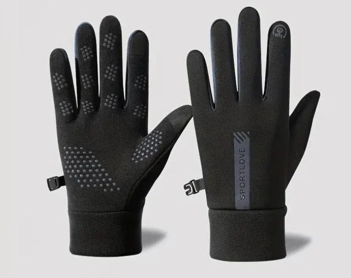 Drune | Winterhandschuhe für Herren und Damen - Mikrosilikon-Griff, Touchscreen-Steuerungen
