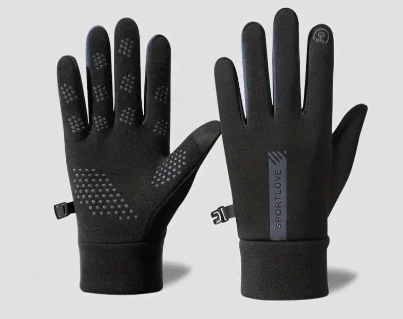 Drune | Winterhandschuhe für Herren & Damen - Mikrosilikongriff, Touchscreen-Steuerung