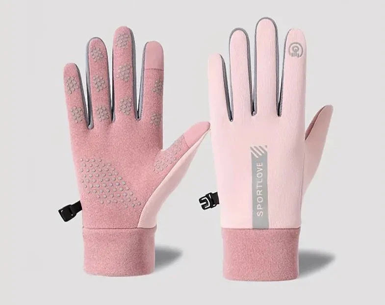 Drune | Winterhandschuhe für Herren und Damen - Mikrosilikon-Griff, Touchscreen-Steuerungen