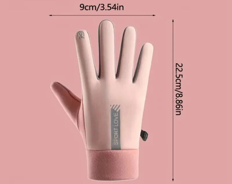 Drune | Winterhandschuhe für Herren & Damen - Mikrosilikongriff, Touchscreen-Steuerung