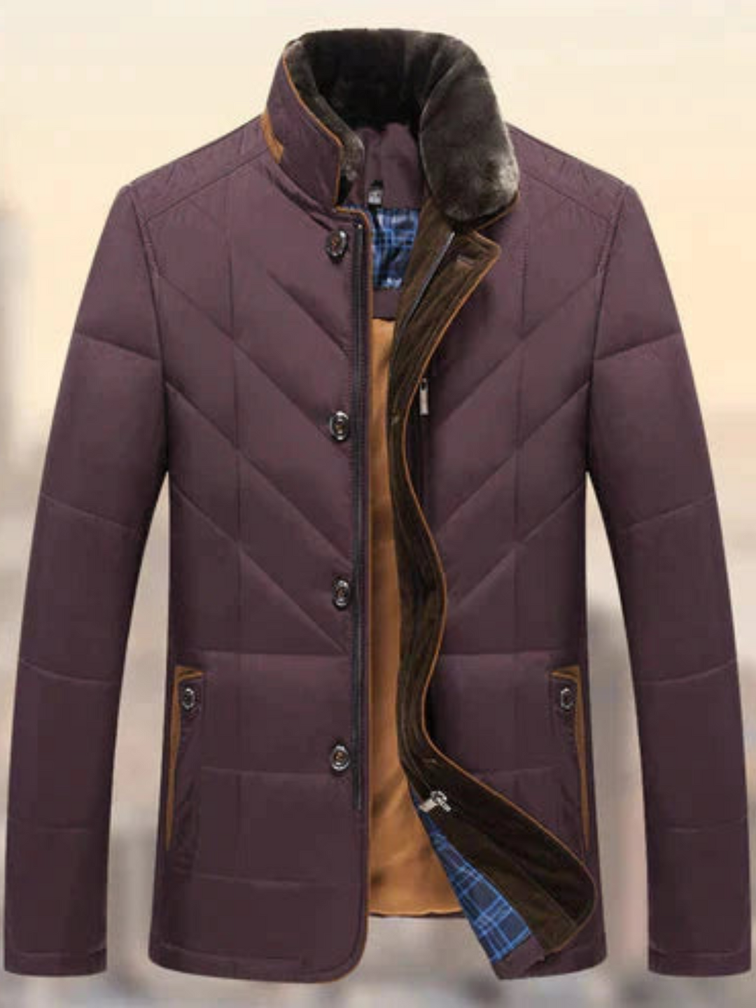 Drune | Winterjacke für Männer - Leichtgewichtig Slim Fit