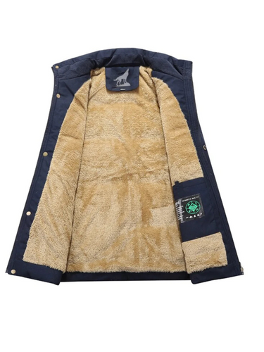 Drune | Winter Parka Jacke für Herren - Abnehmbare Kapuze