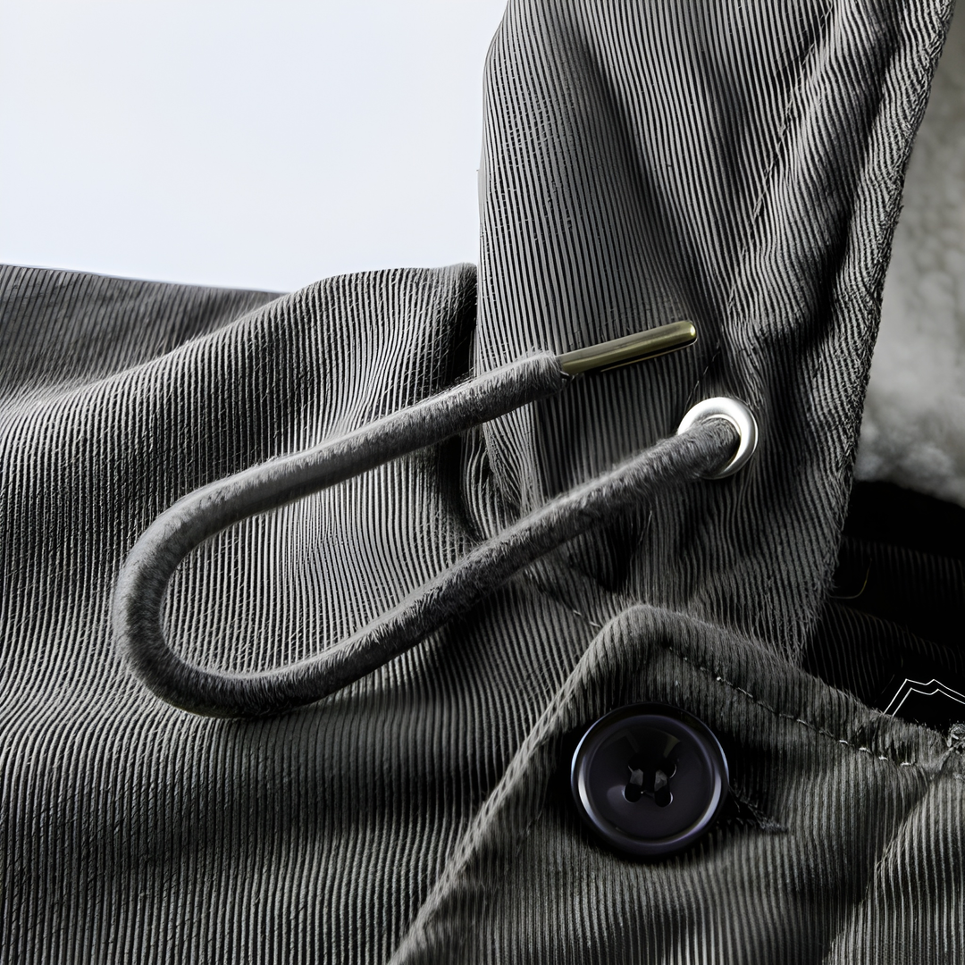 Drune | Kapuze Fleece Gefüttert Schneejacke für Herren