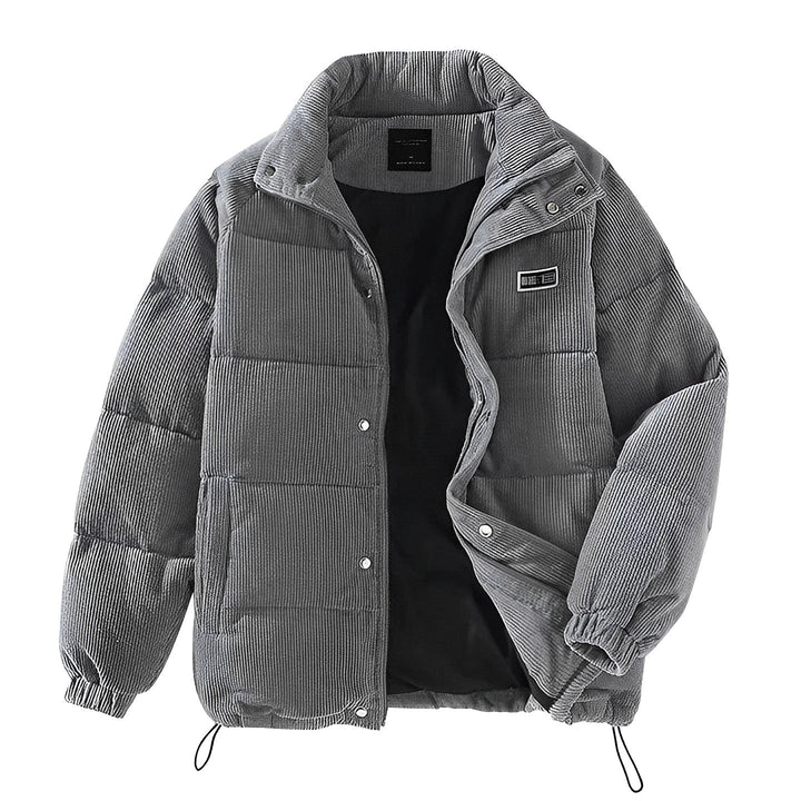 Drune | Corduroy Reißverschluss Pufferjacke