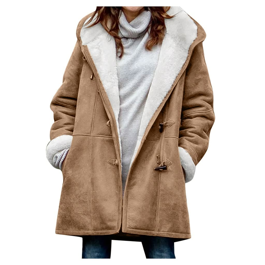 Drune | Damenparka mit Kapuze und Fleecefutter