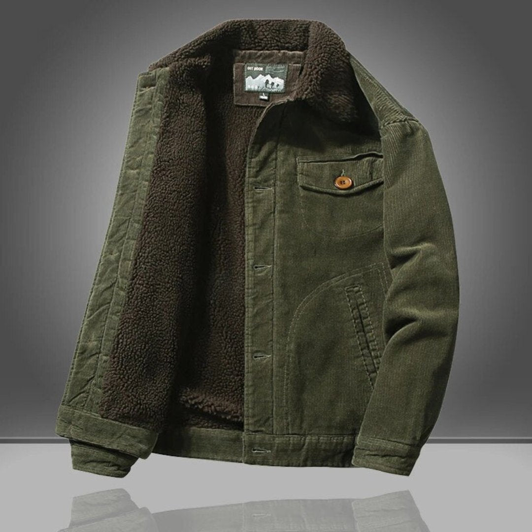 Drune | Winterjacke mit Knopfverschluss