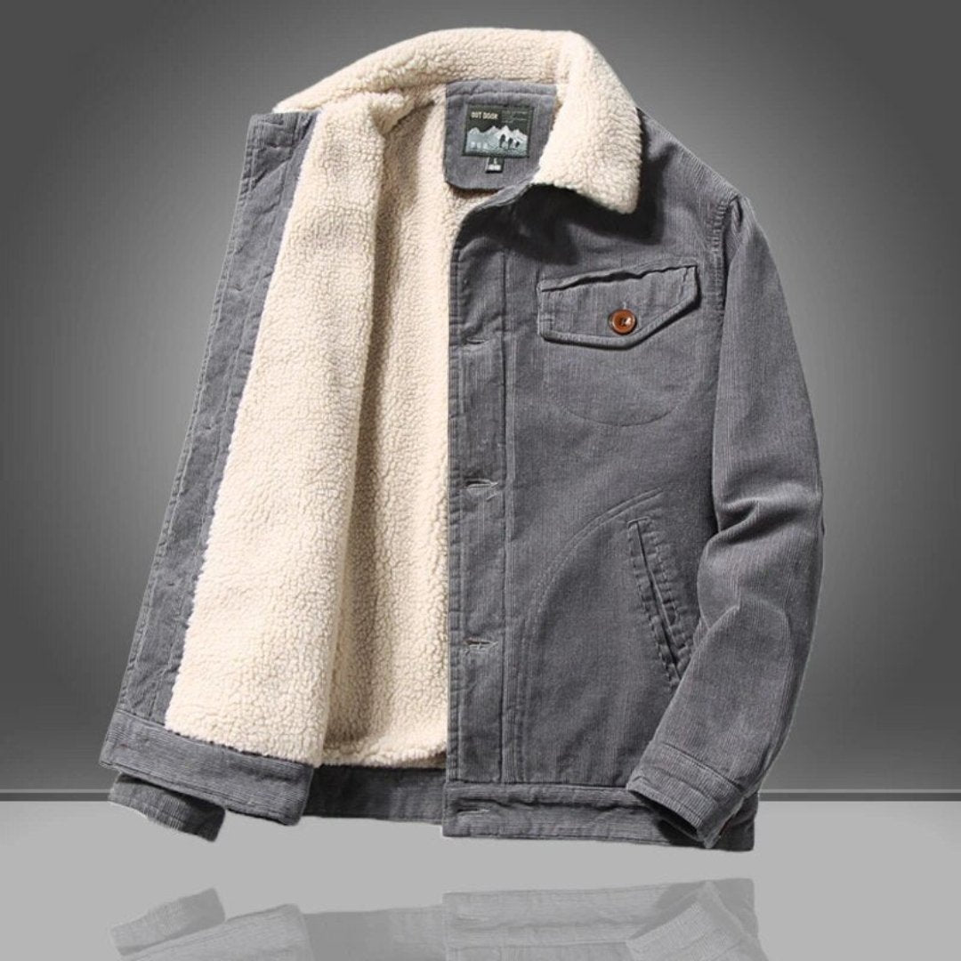 Drune | Winterjacke mit Knopfverschluss