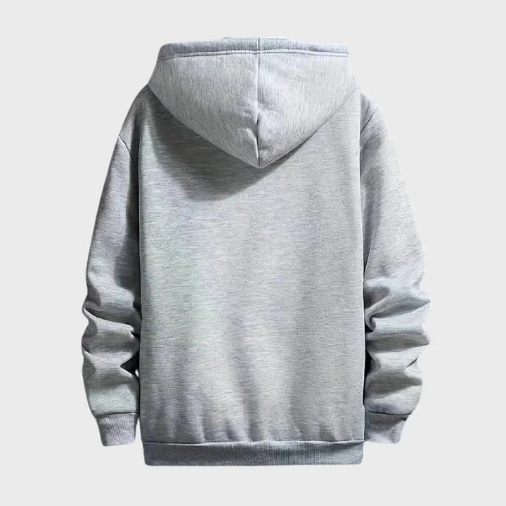 Drune | Warm Pullover Fleece Kapuzenpullover Herrenbekleidung