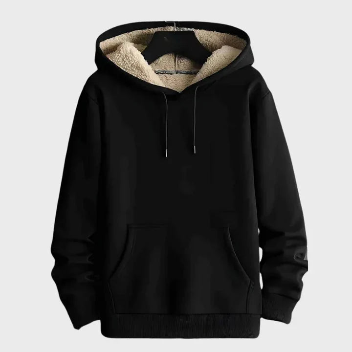 Drune | Warm Pullover Fleece Kapuzenpullover Herrenbekleidung