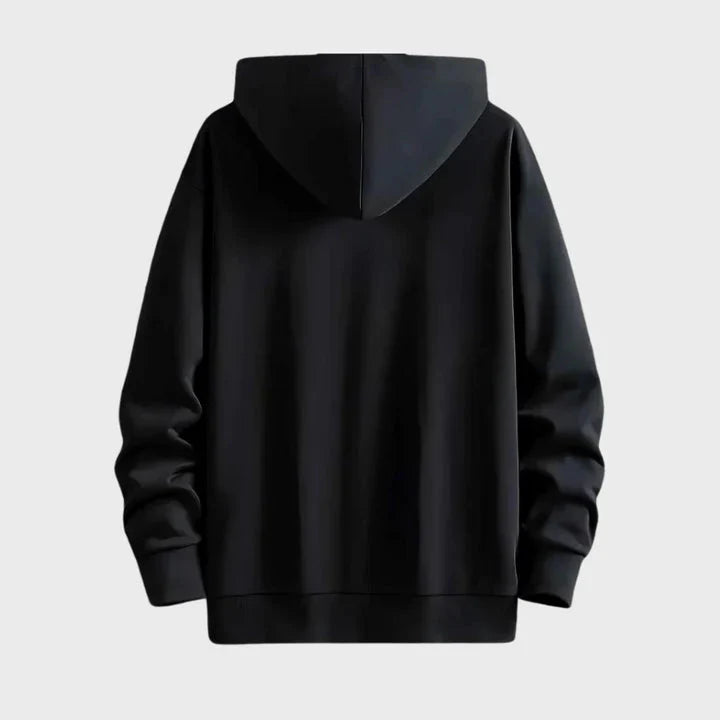 Drune | Warm Pullover Fleece Kapuzenpullover Herrenbekleidung