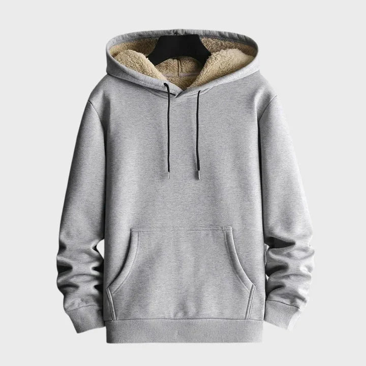 Drune | Warm Pullover Fleece Kapuzenpullover Herrenbekleidung