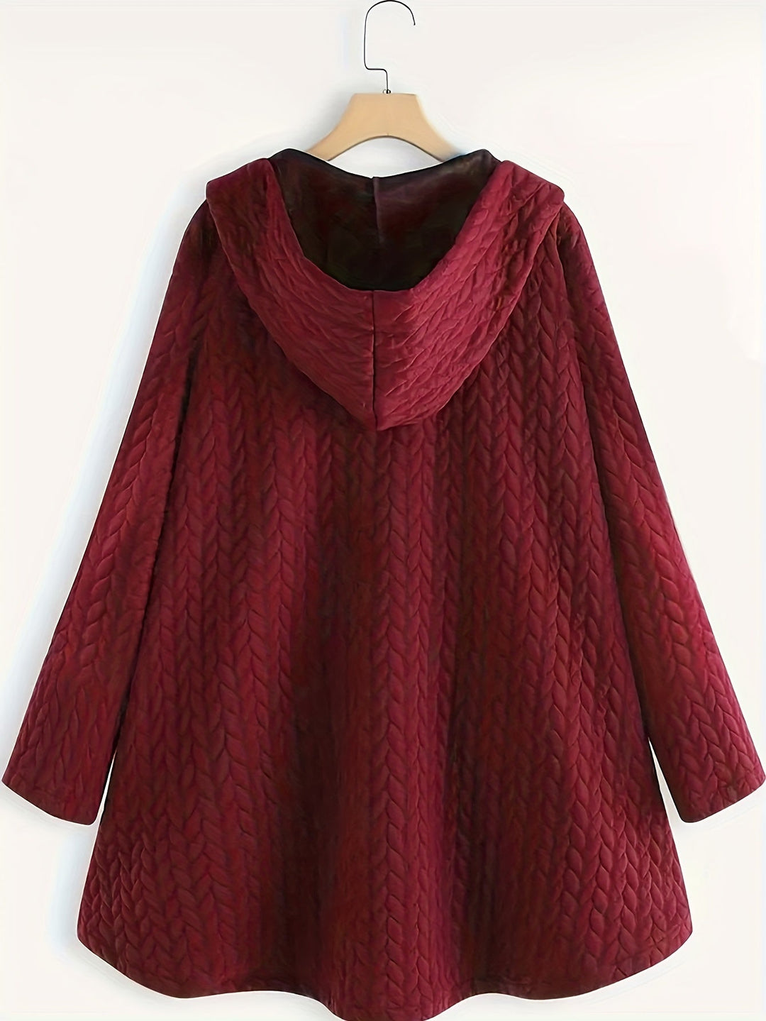 Drune - Frauen Kapuze Loose Fit - Übergroße Winterjacke