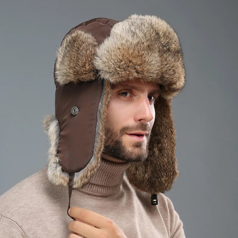 Drune | Wintermütze für Herren mit Ohrenklappen