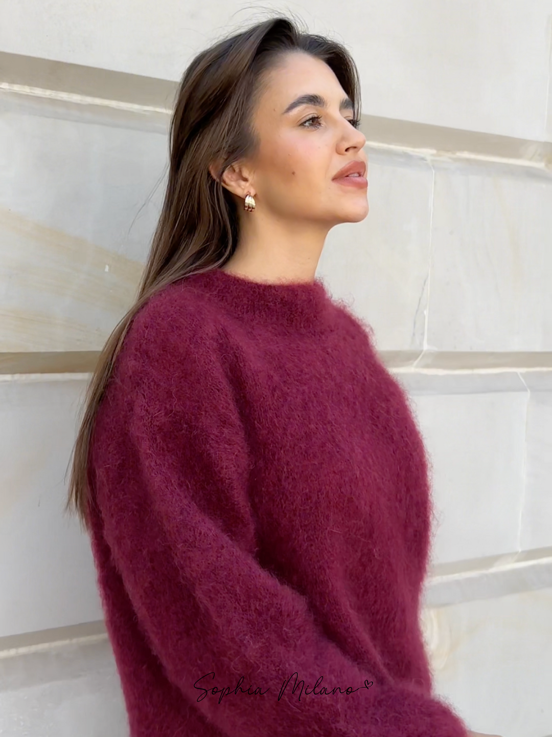 Drune | Mohair Crewneck Pullover