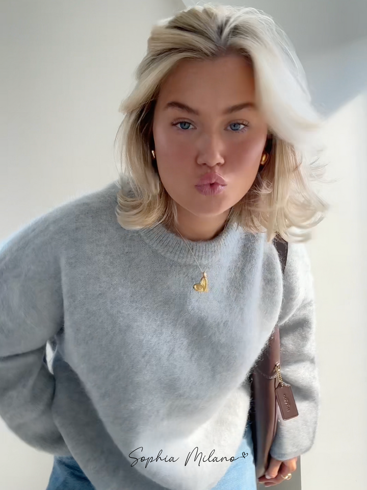 Drune | Mohair Crewneck Pullover