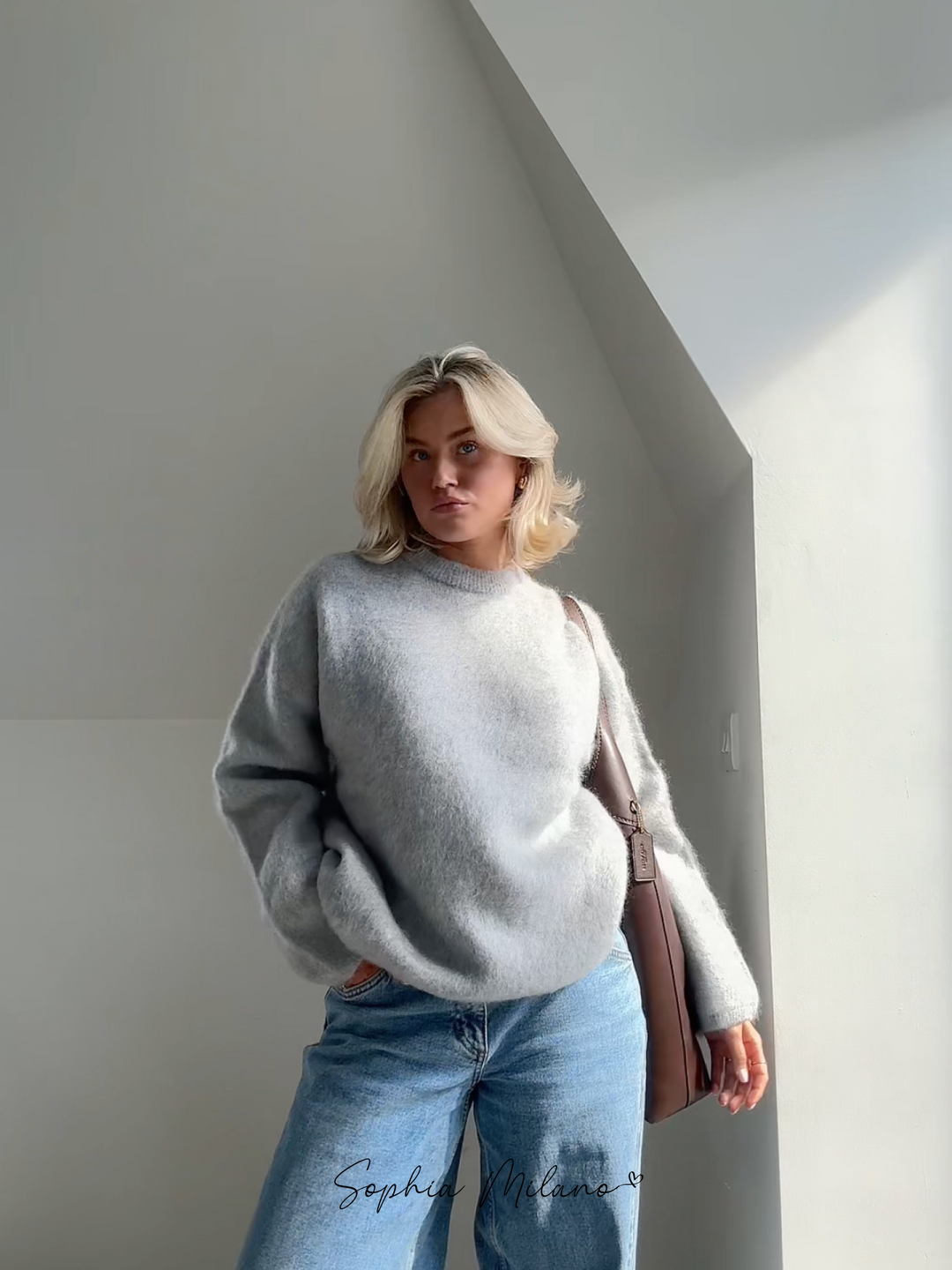 Drune | Mohair Crewneck Pullover