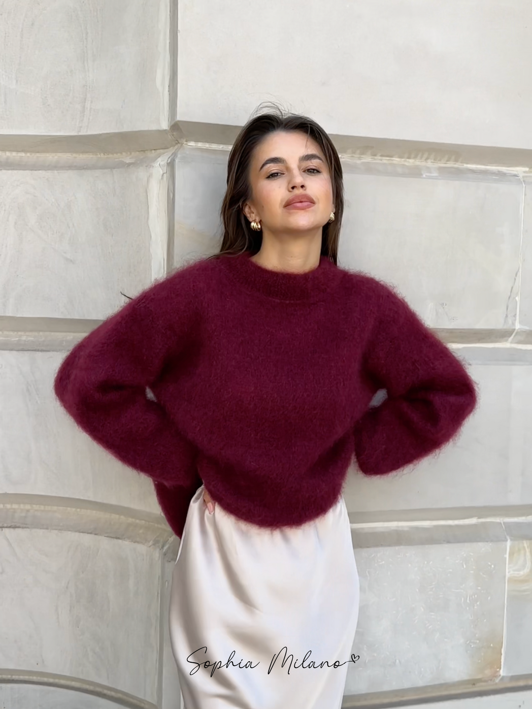 Drune | Mohair Crewneck Pullover