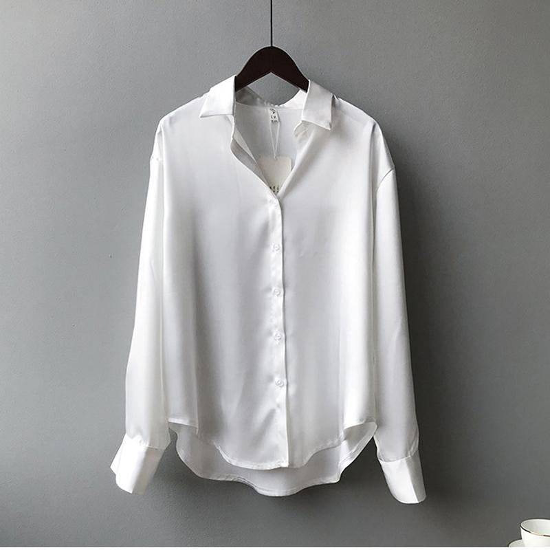 Drune | Luxe Schicke Bluse Aus Seide