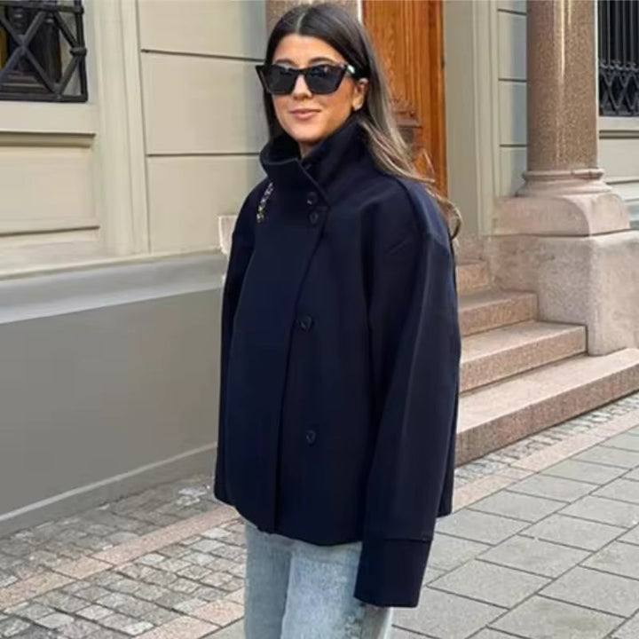 Drune | Damenjacke mit Doppelter Knopfreihe