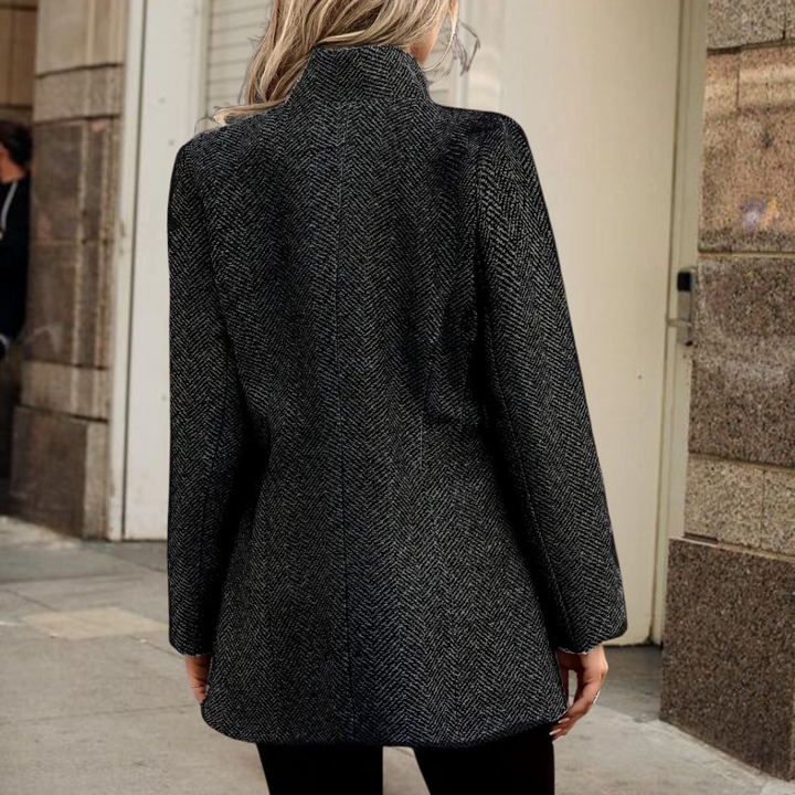 Drune | Blazerjacke mit Offener Vorderseite für Damen Im Herbst