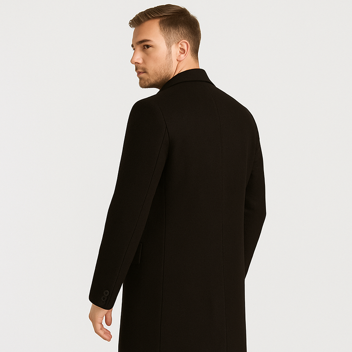 Drune | Halb Lang Einreiher Trenchcoatjacke für Herren