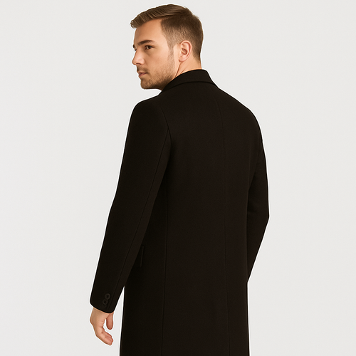 Drune | Halb Lang Einreiher Trenchcoatjacke für Herren