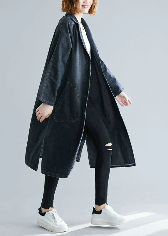 Drune | Denim Trenchcoat