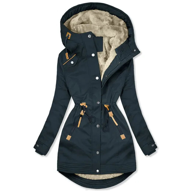 Drune | Wetterfeste Damen-Parka-Jacke