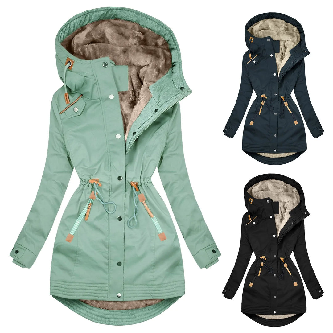 Drune | Wetterfeste Damen-Parka-Jacke