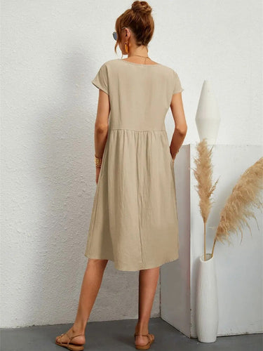 Drune | Elegantes, Tailliertes Kleid mit Zeitlosem Stil für Frauen