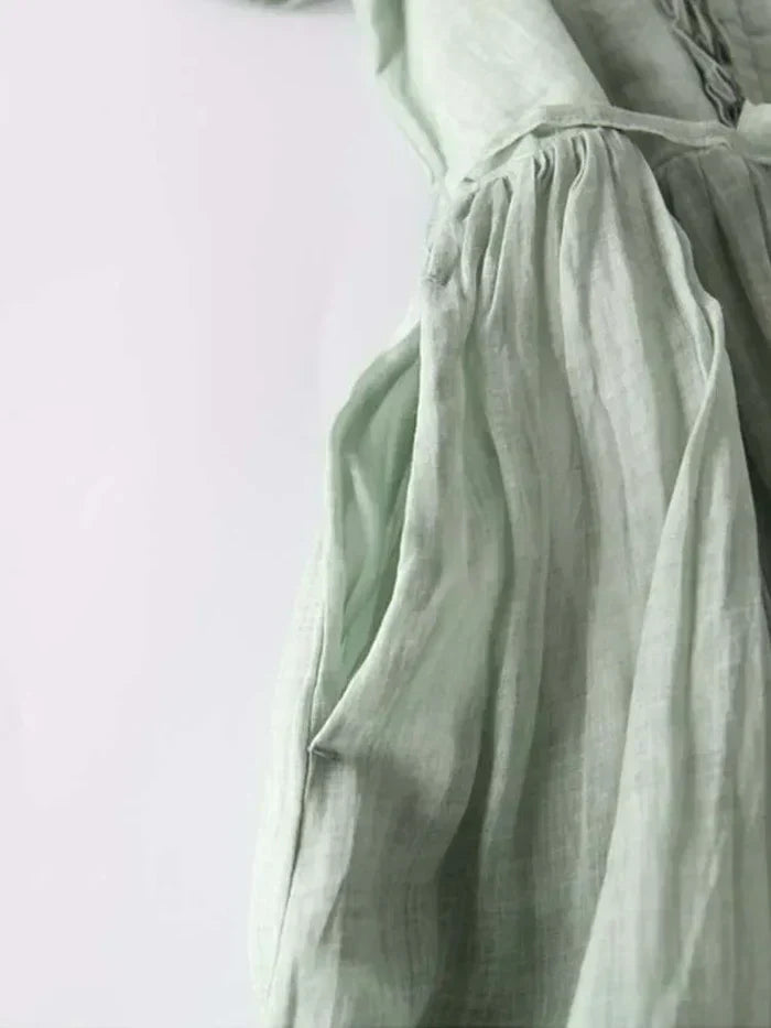 Drune | Elegantes Leinenkleid