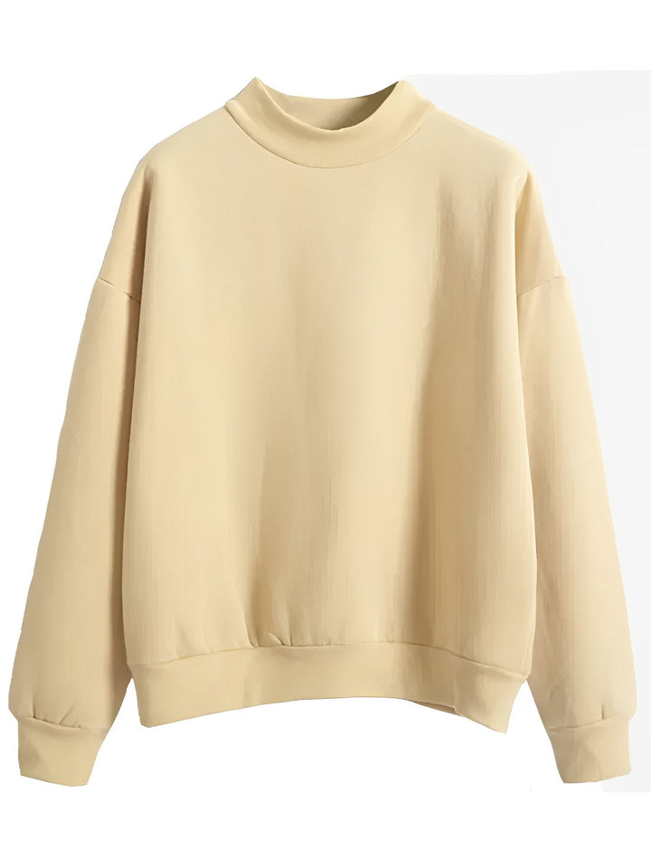 Drune | Bequemer, lockerer Basic-Pullover