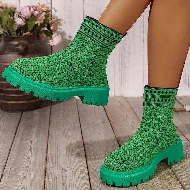 Drune | klobige stiefeletten für damen