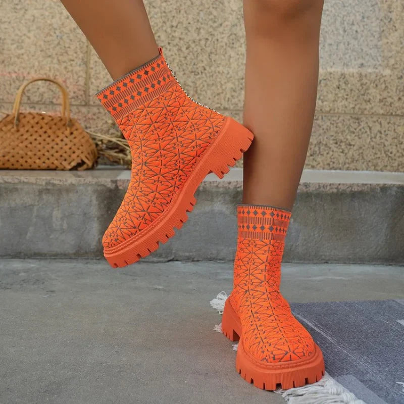 Drune | klobige stiefeletten für damen