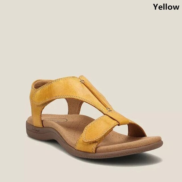 Drune | Orthopädische Damen Ledersandalen