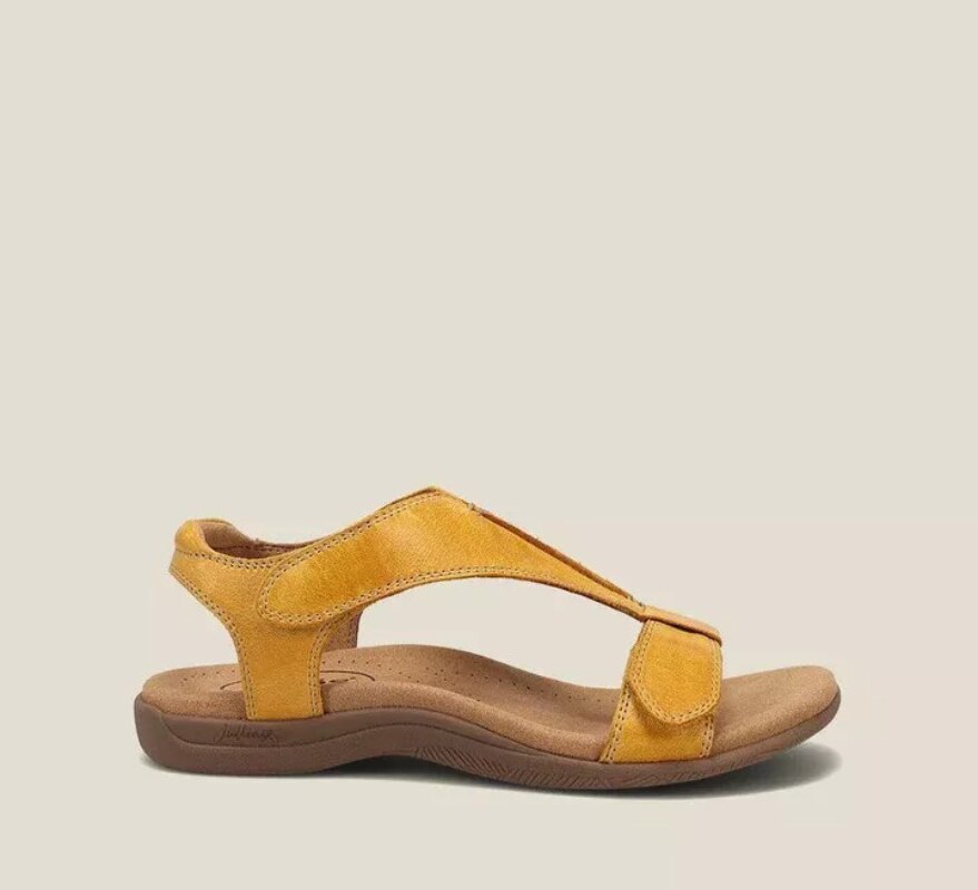 Drune | Orthopädische Damen Ledersandalen