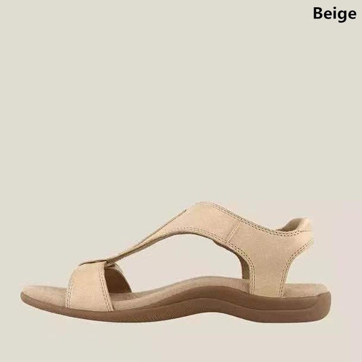 Drune | Orthopädische Damen Ledersandalen