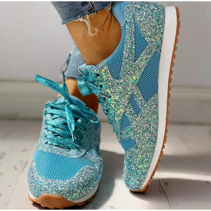 Drune | Sportschuhe mit Pailletten In Glitzer