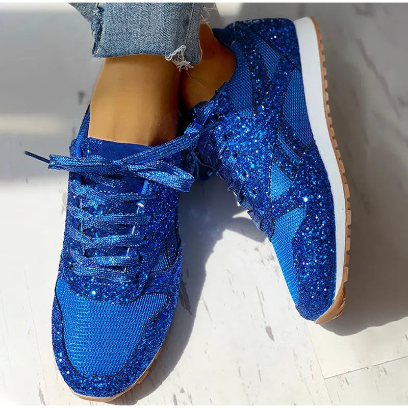 Drune | Sportschuhe mit Pailletten In Glitzer