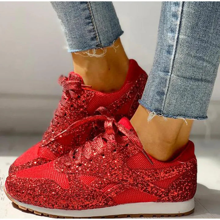 Drune | Sportschuhe mit Pailletten In Glitzer