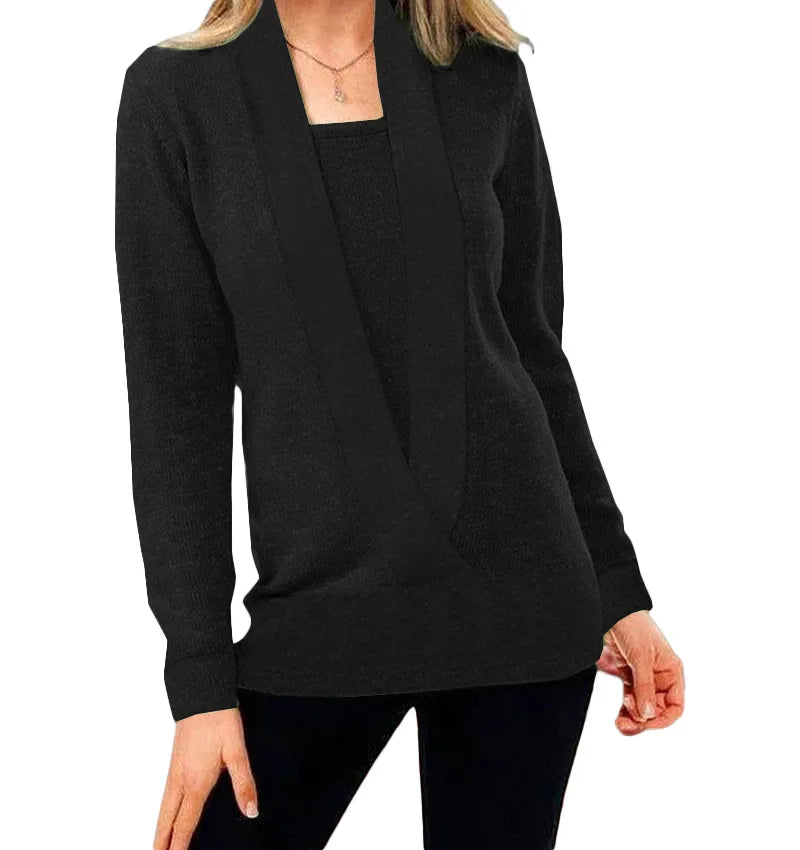 Drune | Warmer & Bequemer Damen Winter Strickpullover