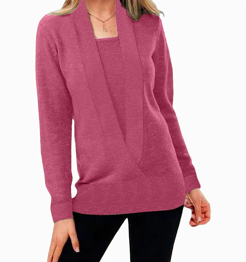Drune | Warmer & Bequemer Damen Winter Strickpullover