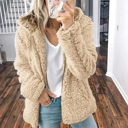 Drune | Flauschige Winter Jacke Warm