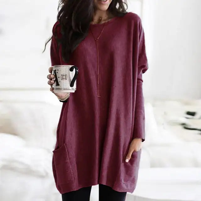 Drune | Tunika mit langen Ärmeln und Taschen
