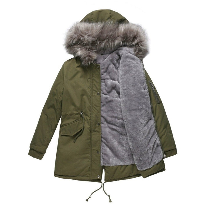 Drune | Winterparka mit Kunstfell