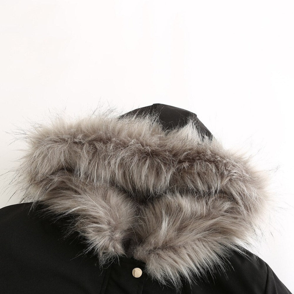 Drune | Winterparka mit Kunstfell