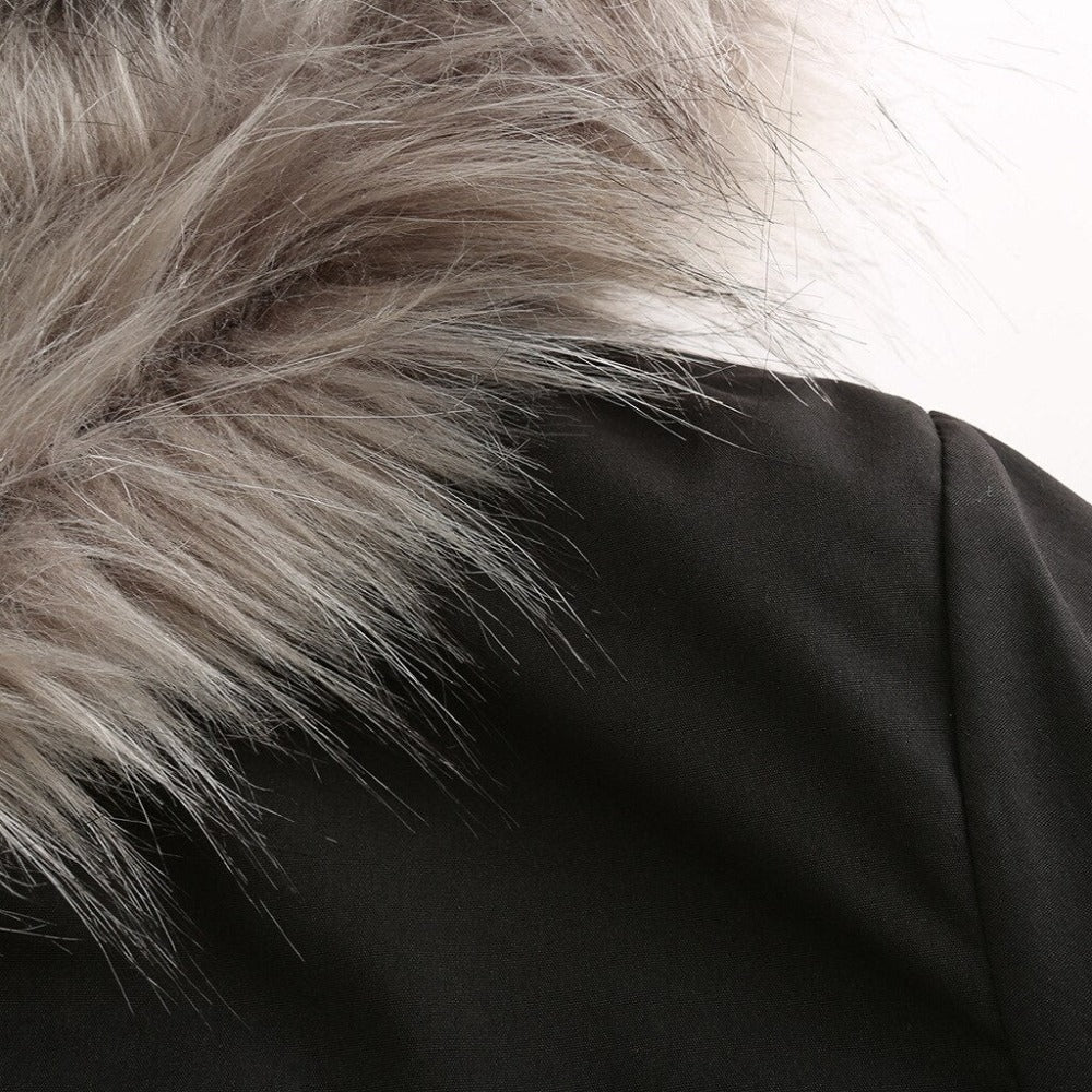 Drune | Winterparka mit Kunstfell