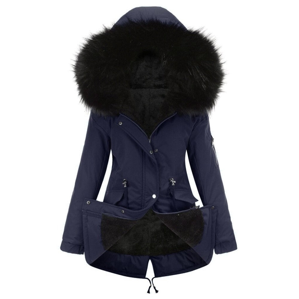 Drune | Winterparka mit Kunstfell