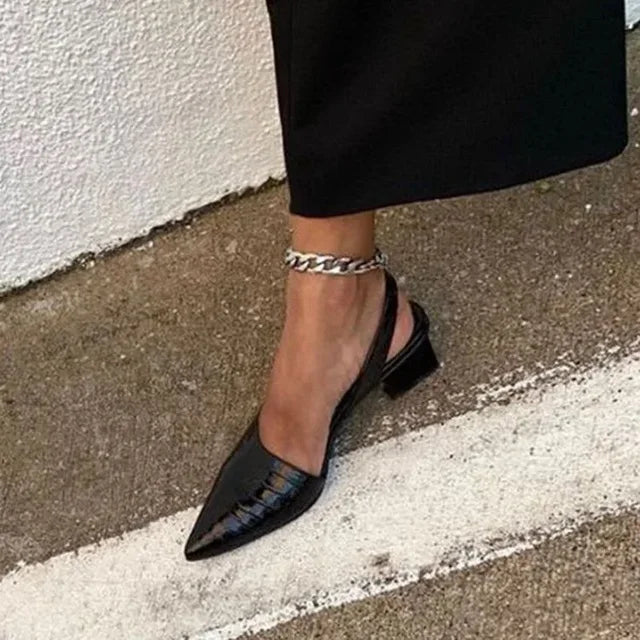 Drune | Spitzer Slingback Pumps