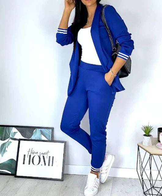 Drune | Damen Doppelreiher Blazer Hosenanzug